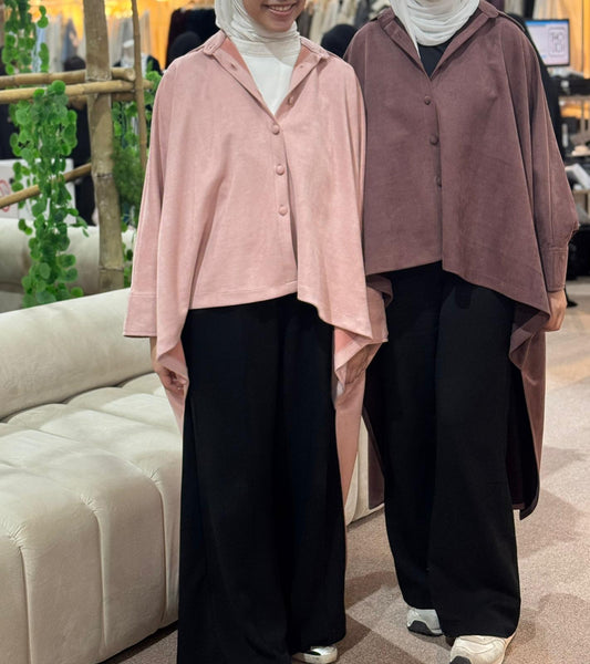 7990 Multi-Color Sueda Shirt For Women From Ghazel