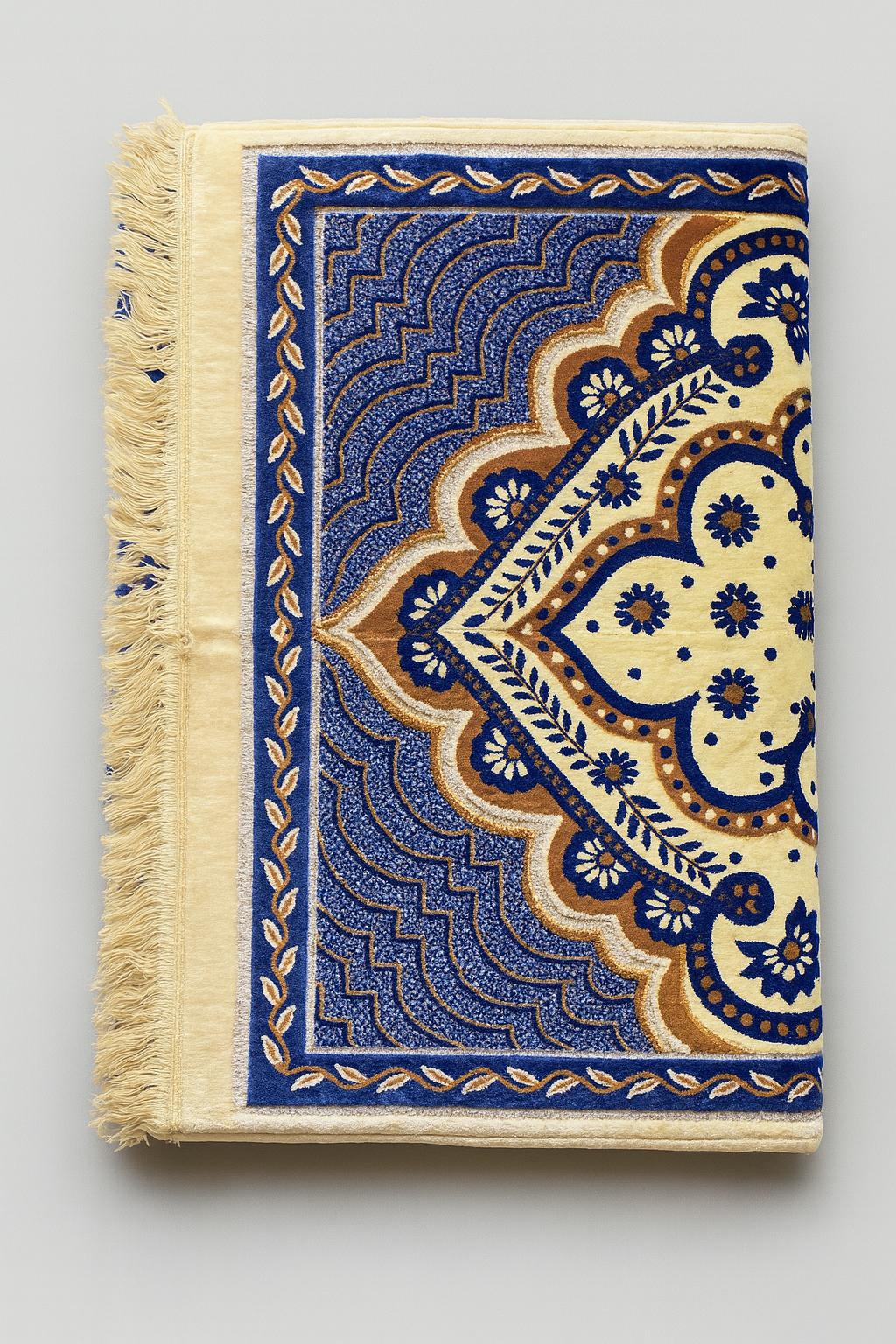 1465101 Beige M3 Prayer Mat With Sponge