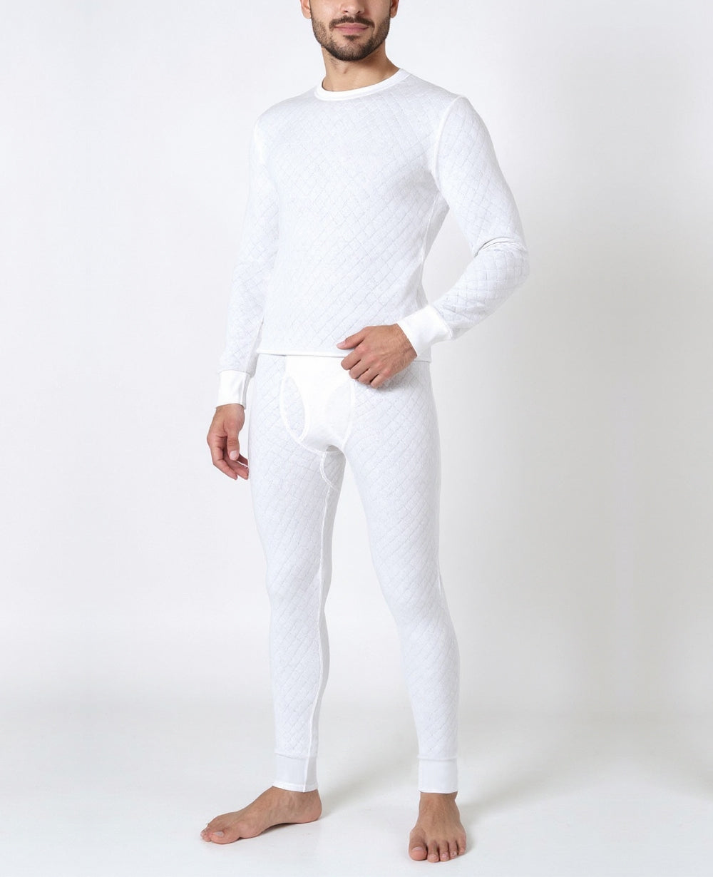 White Thermal Set Al Jazeera For Men