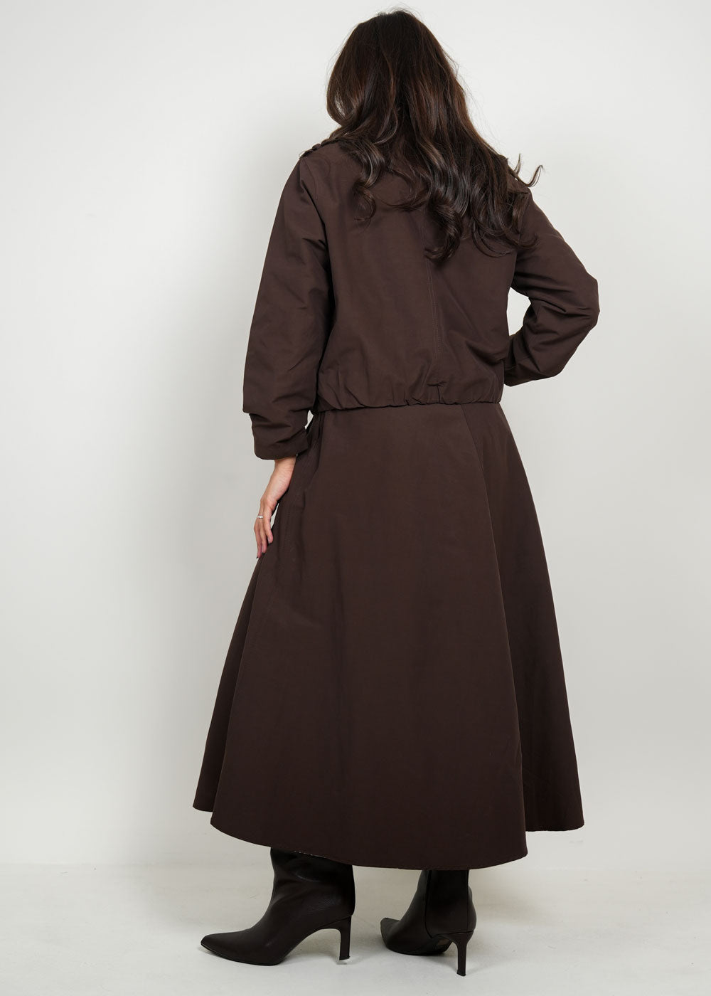 8046 Multi-Color Jacket Set For Women