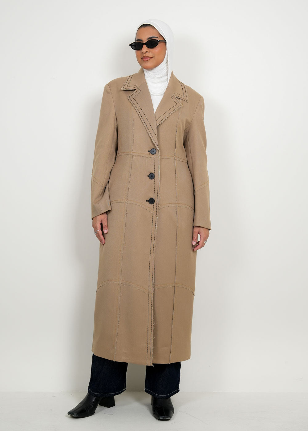 7945 Brown Coat For Women