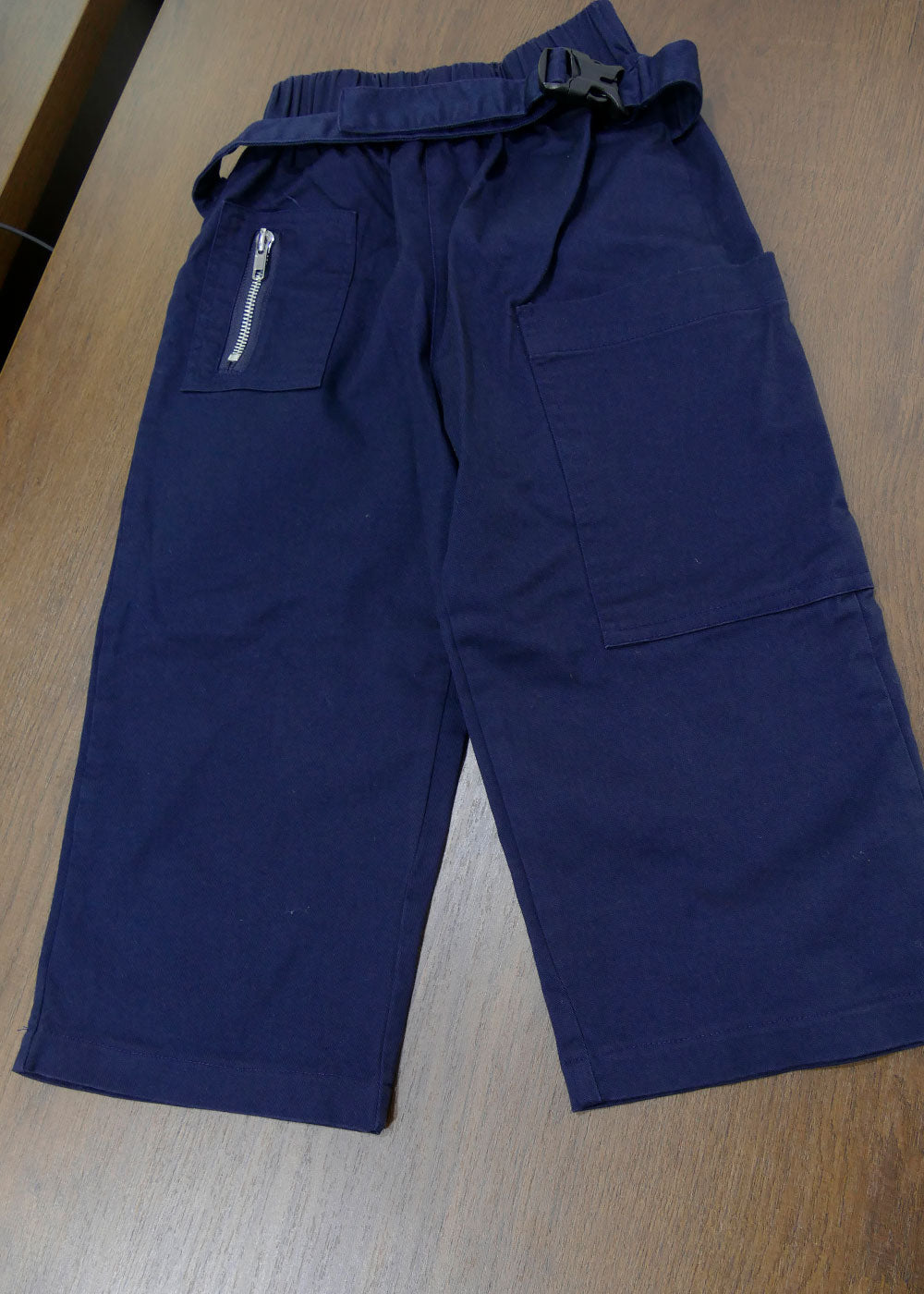 Navy Straight Pants