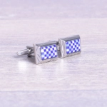 Picture of Chess Style Silver Cufflink