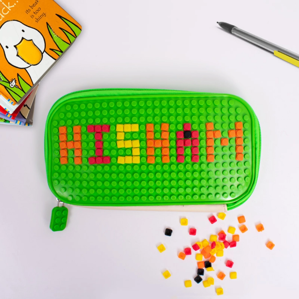 Picture of Puzzle Green Pencil Case