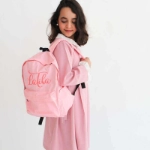 Picture of Pink Elementary School Dress For Girls BTS1  (With Name Embroidery Option)