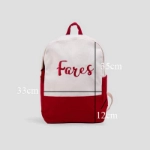 Picture of Red School Backpack (With Embroidery Option)
