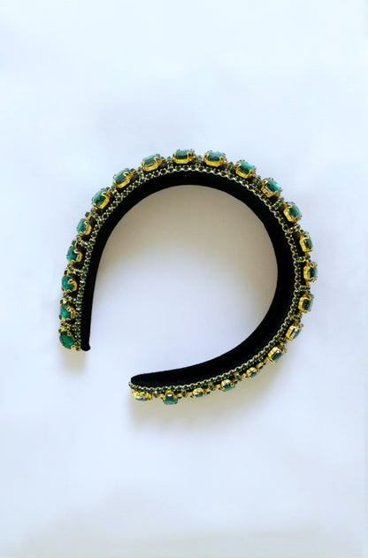 عصابة رأس تيا الخضراء 25SS1TY4AA0353 للبنات