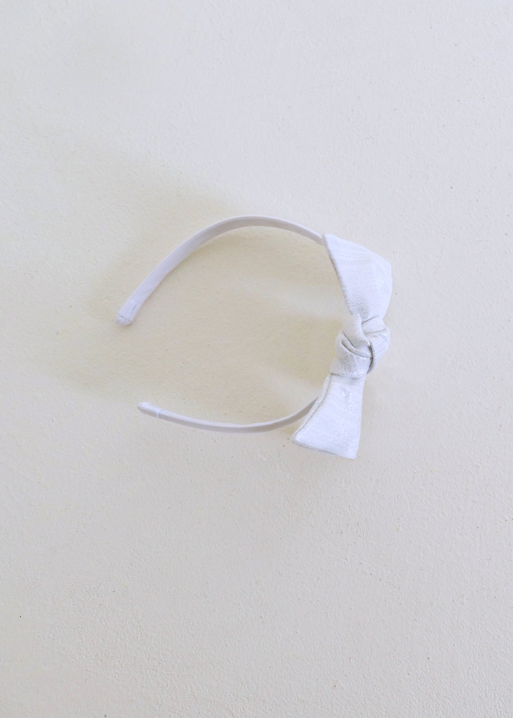 Tiya Mamino White Headband 25SS1MM18638 For Girls