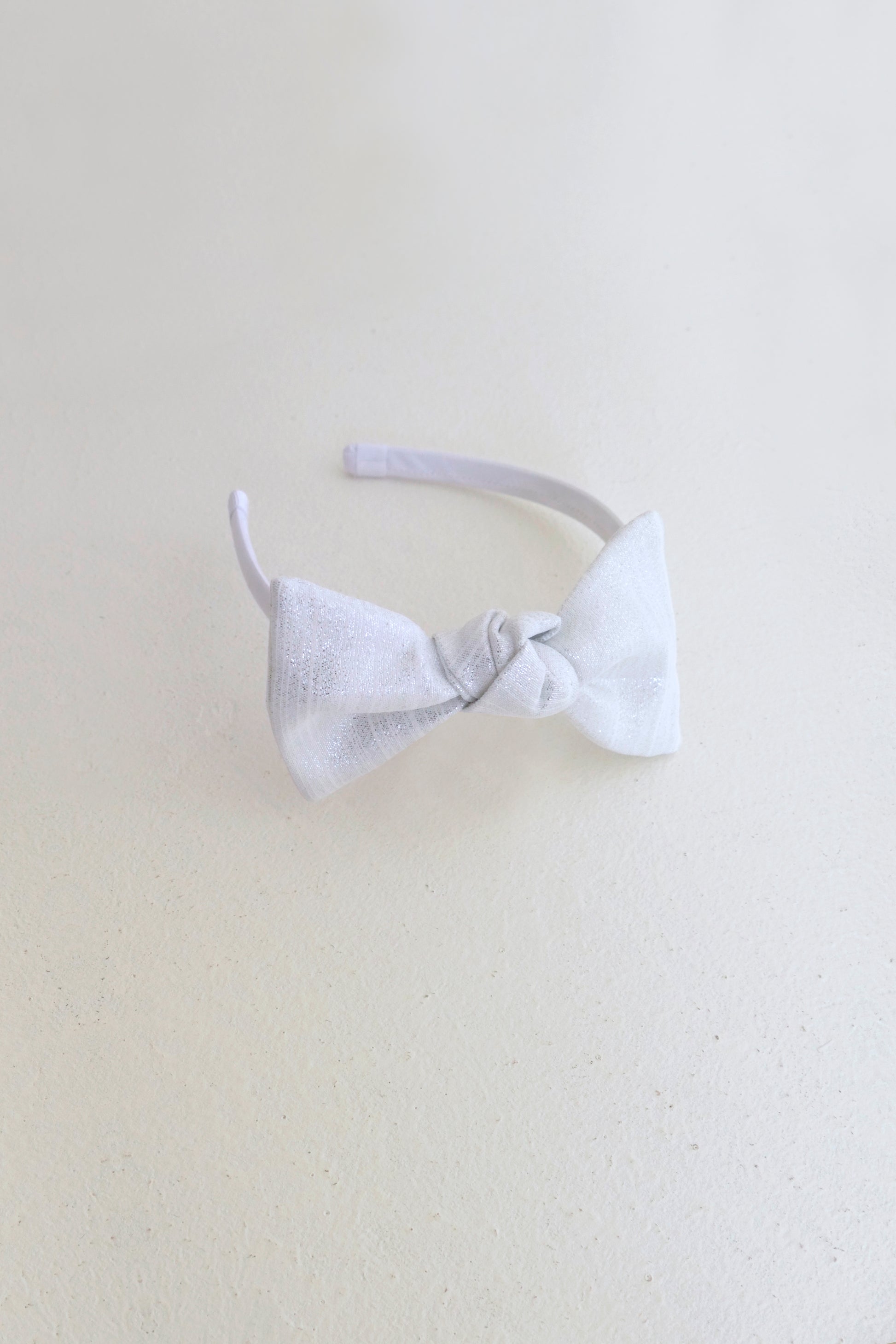 Tiya Mamino White Headband 25SS1MM18638 For Girls