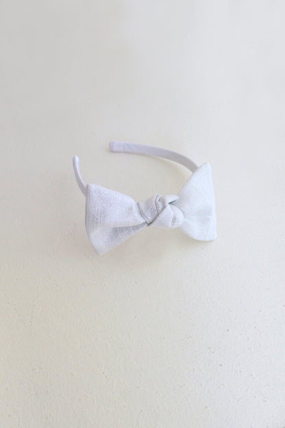 Tiya Mamino White Headband 25SS1MM18638 For Girls