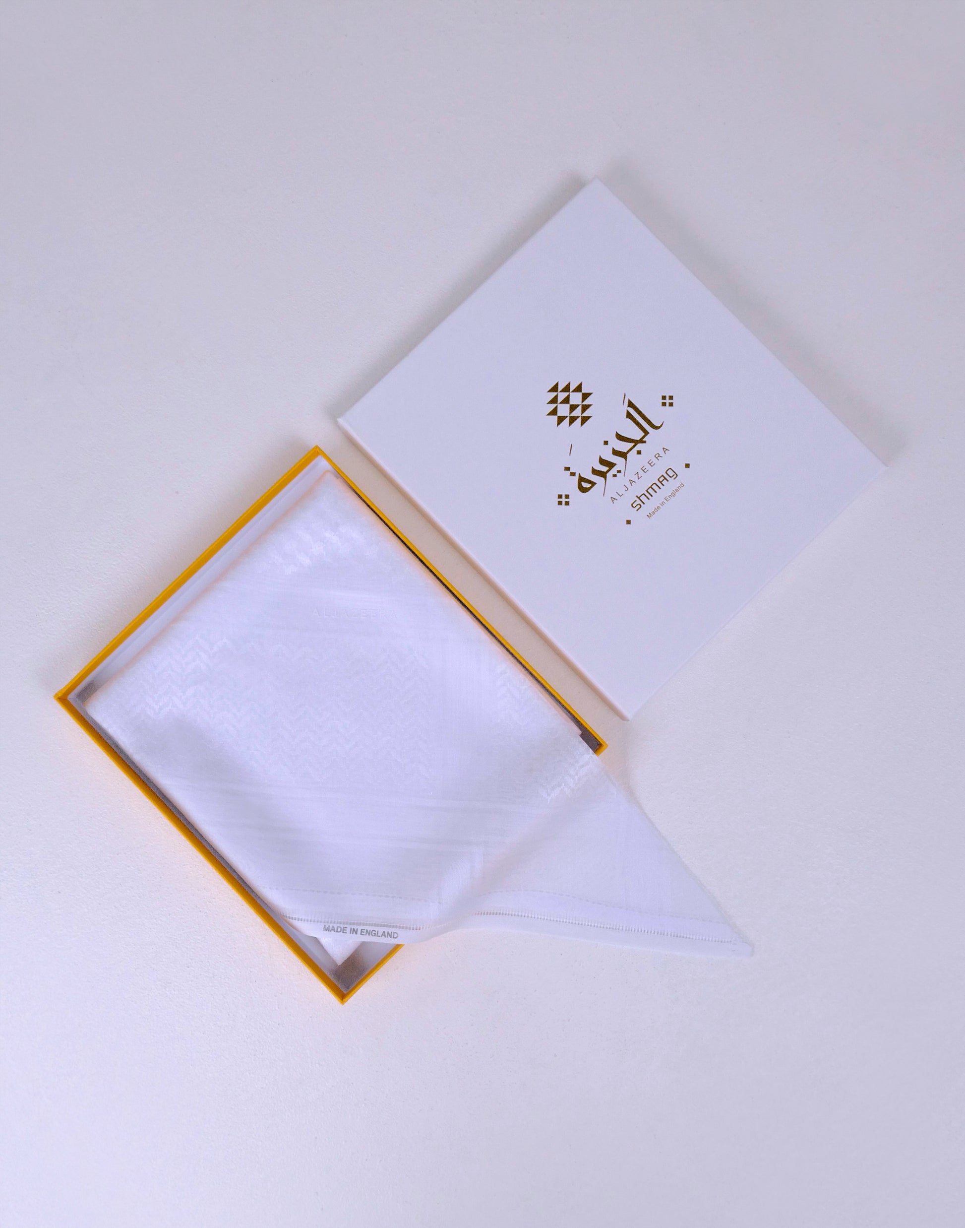 White Shemagh Al Jazeera For Men
