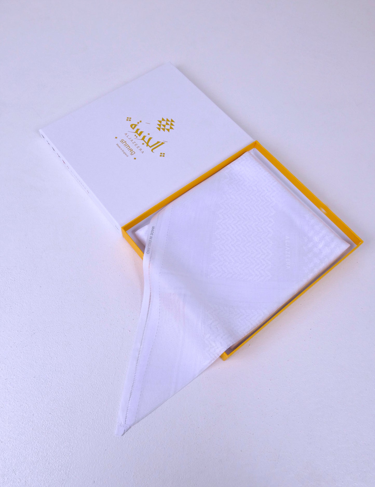 White Shemagh Al Jazeera For Men