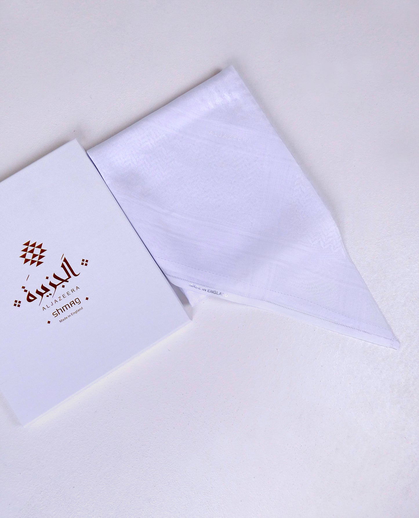 White Shemagh Al Jazeera For Men