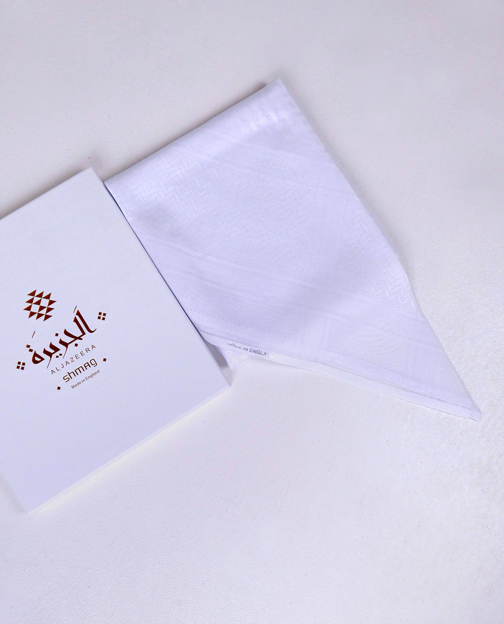 White Shemagh Al Jazeera For Men