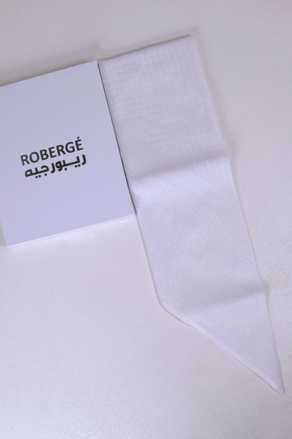 White Shemagh Roberge For Men
