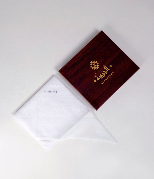 Super English White Shemagh For Al Jazeera For Men