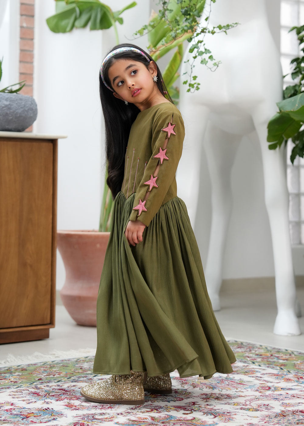 8040 Olive Star Daraa For Girls
