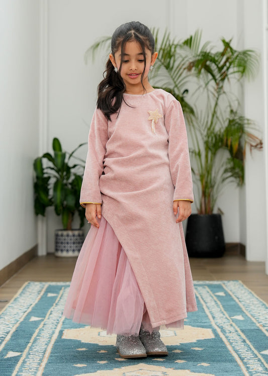 8036 Light Pink Daraa For Girls