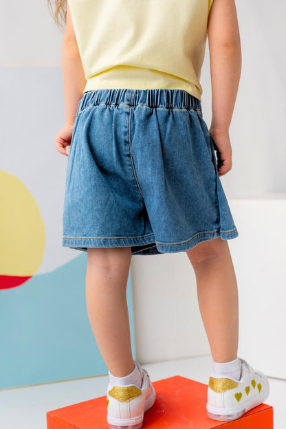 7880 Blue Skirt For Girls