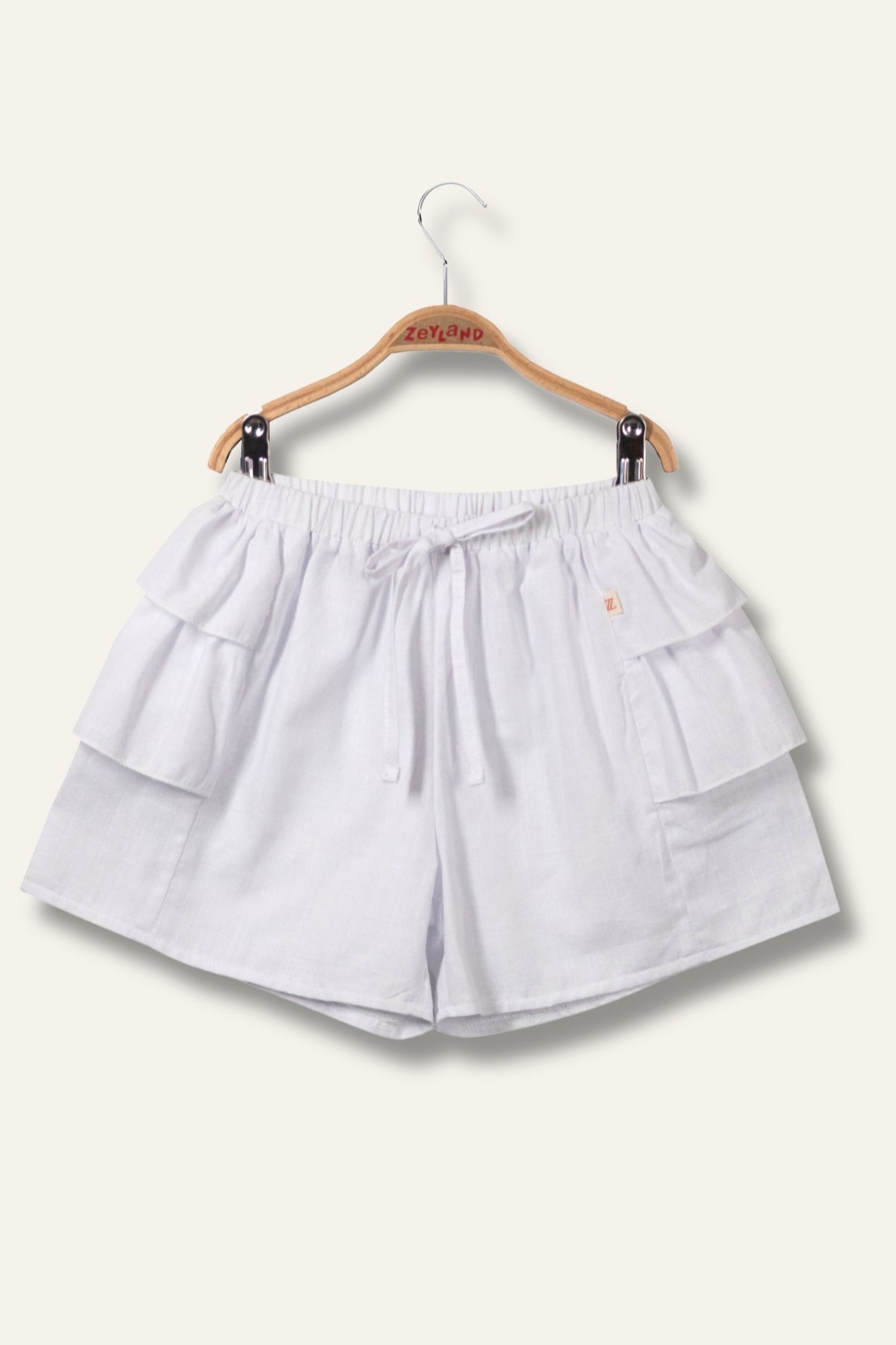 7875 White Shorts For Girls