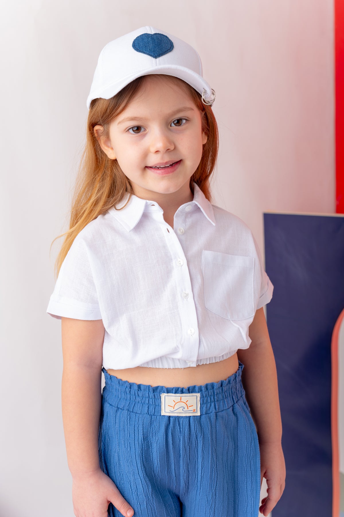 7877 White Top For Girls