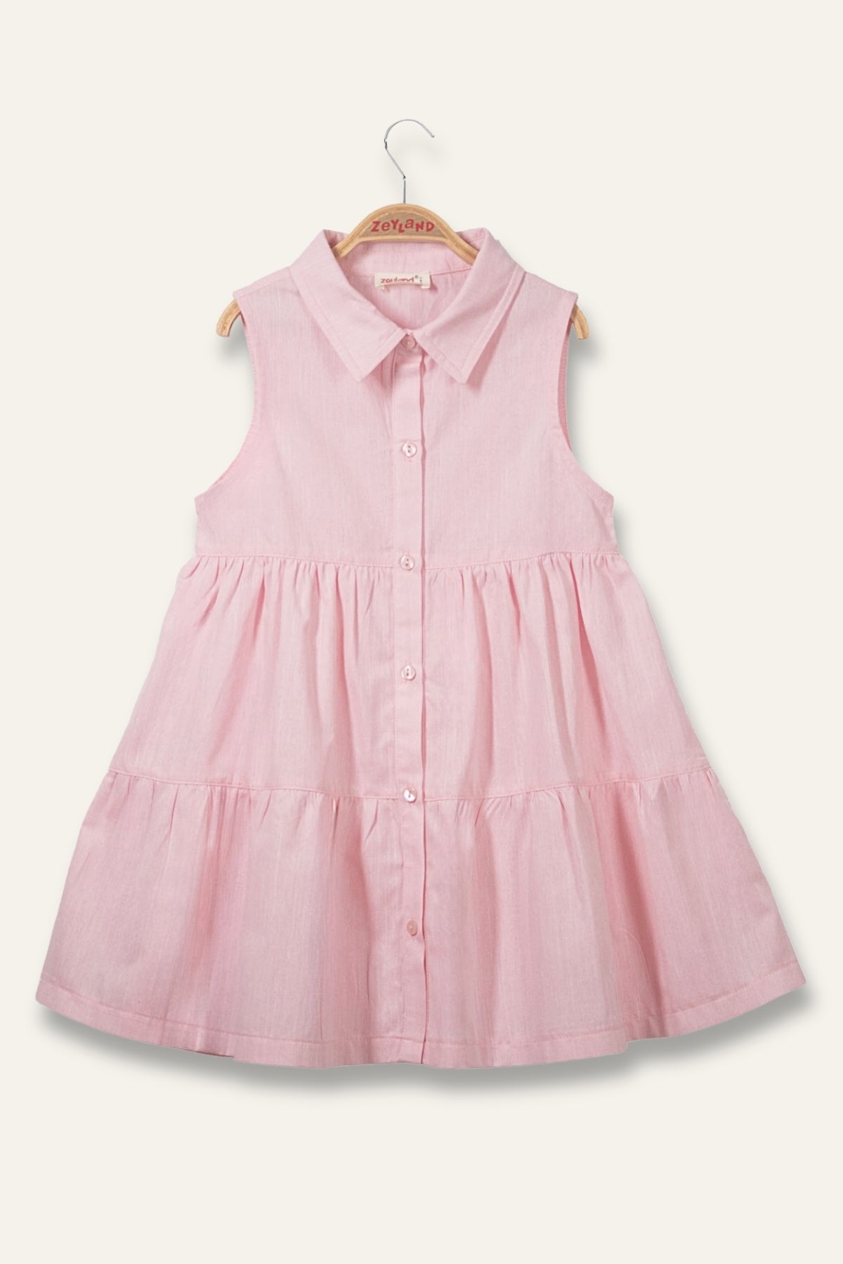 7884 Pink Dress For Girls