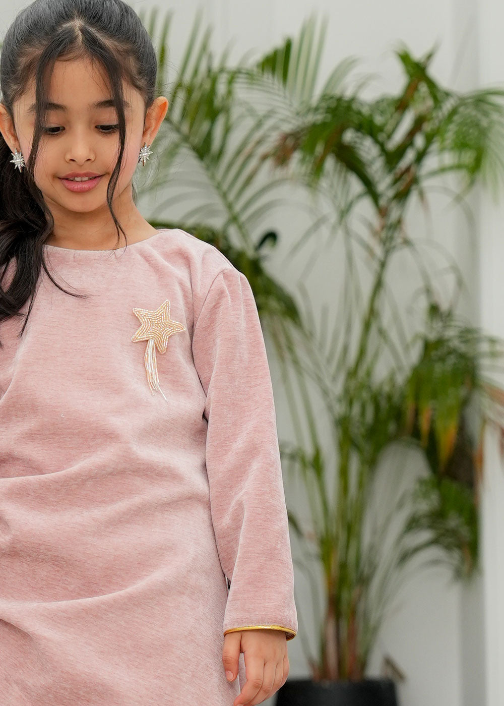 8036 Light Pink Daraa For Girls