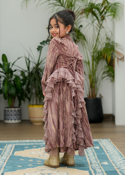 8070 Light Brown Daraa For Girls