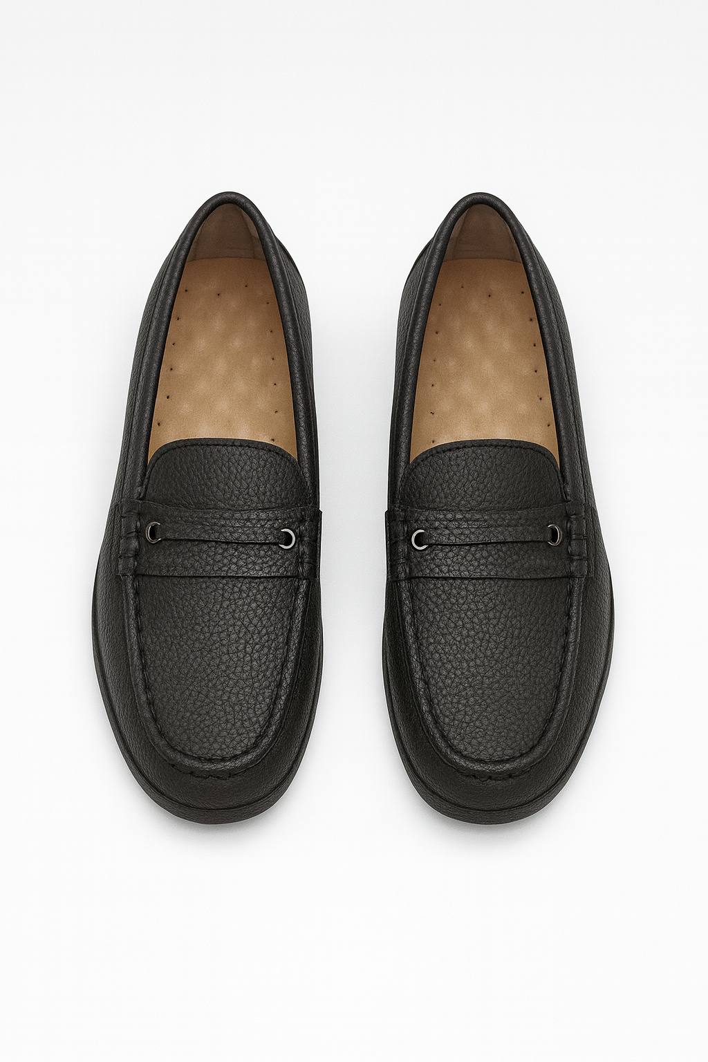4048-M1 Black Shoes For Boys