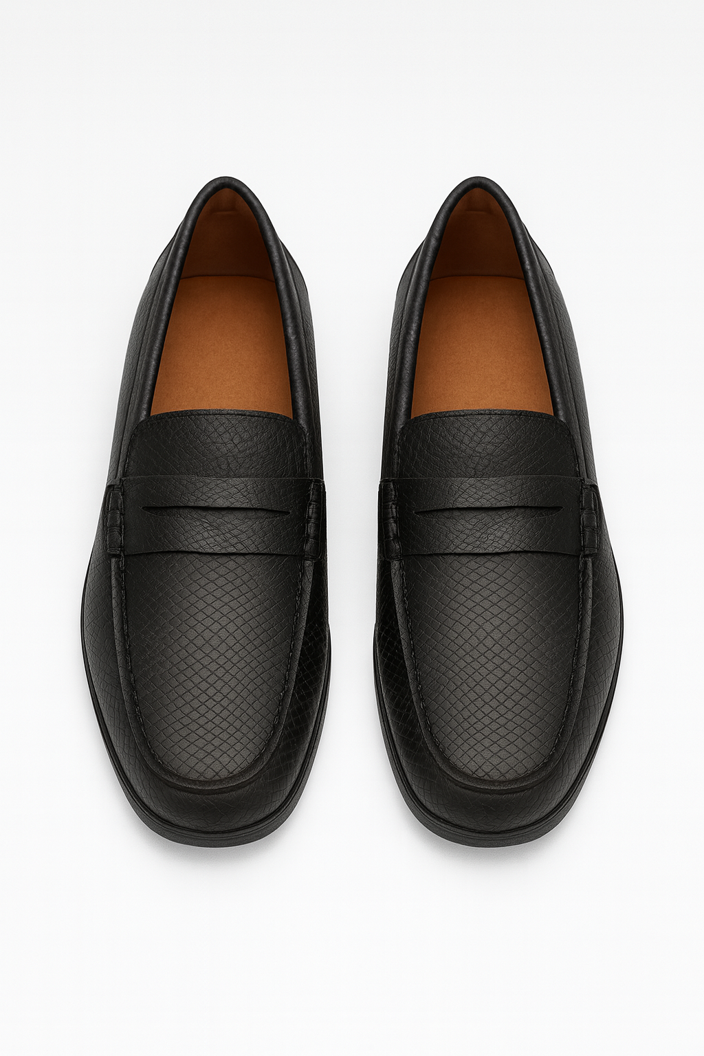 4049-M3 Black Shoes For Boys