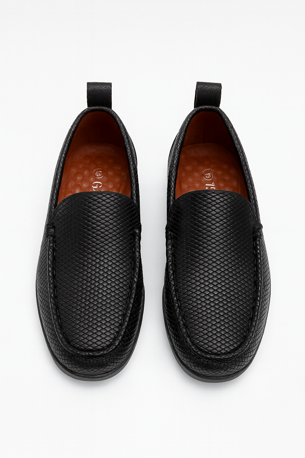 4049-M1 Black Shoes For Boys