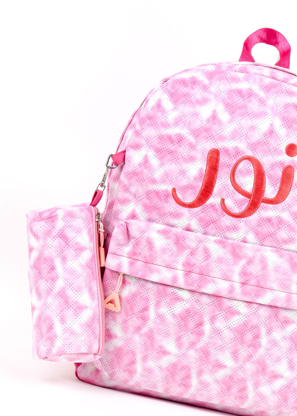 7354 Pink Bag For Girls PFW-23 (With Name Embroidery Option)