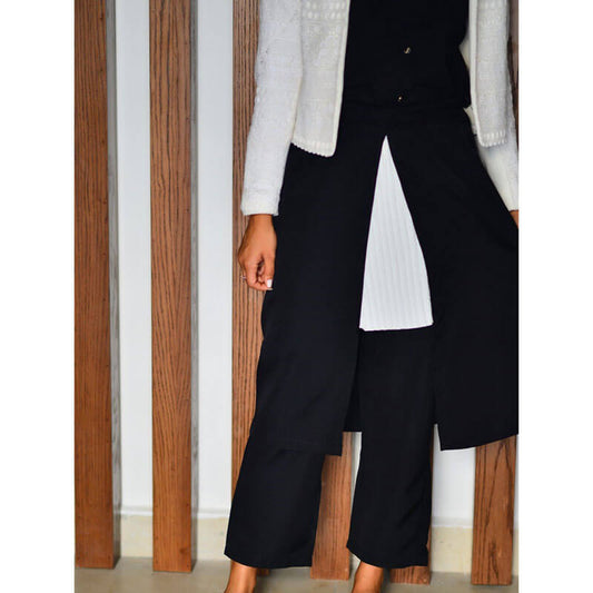 Black Pants From Lulwa Alkhattaf