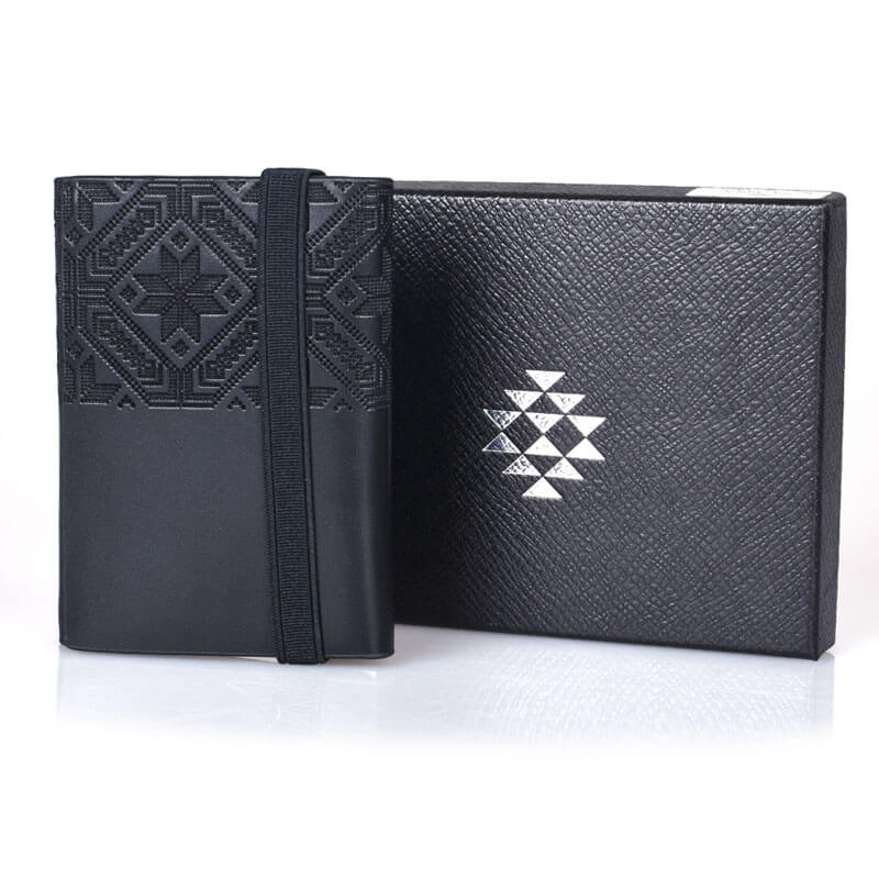 Black Wallet Al Jazeera With Lace