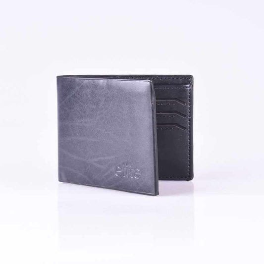 Black Plain Wallet Elite