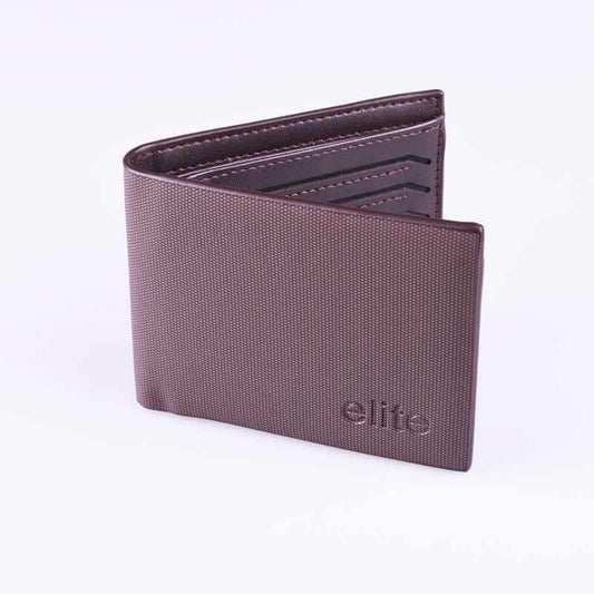 Smooth Dark Brown Wallet Elite