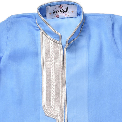 sky-blue Dagla For Boys (With Name Embroidery)