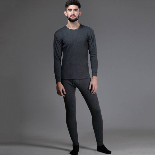 Dark Gray Cotton Set Al Jazeera For Men