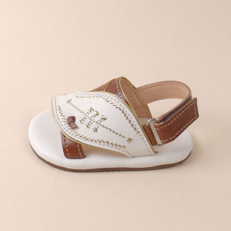 Brown And White Najdiya For Kids