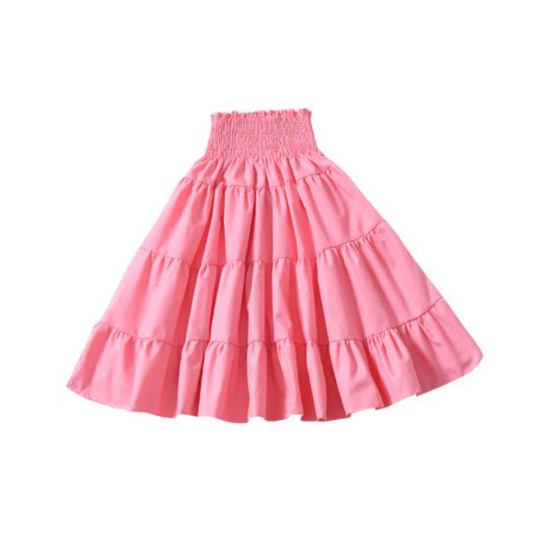 Pink Ruffle Skirt For Baby Girl