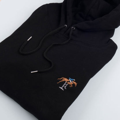 Horse Rider Design Hoodie