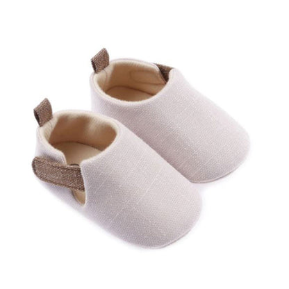 Light Pink Classic Shoes For Baby (With Alphabet Printing Option)