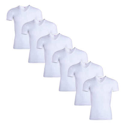 6 Pcs Al Jazeera V Neck Innerwear