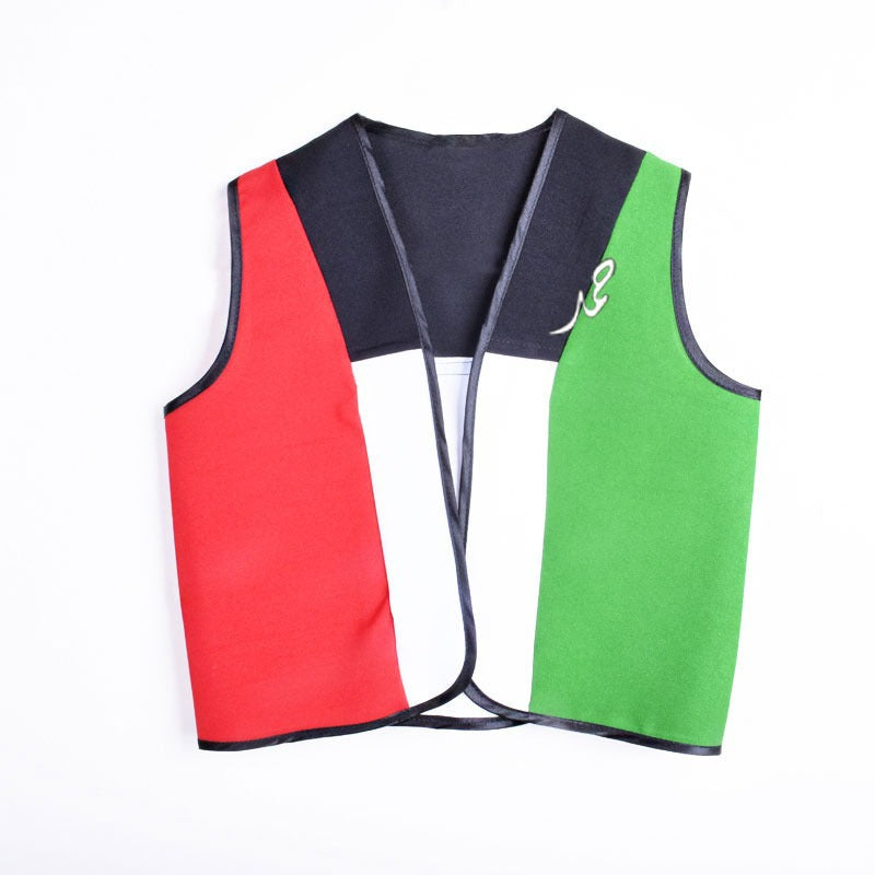 Kuwait Flag Vest For Boys (With Name Embroidery)