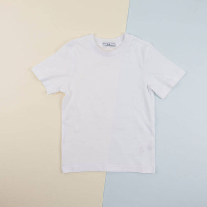 White T-Shirt Identity Design For Boys (With Name Printing)