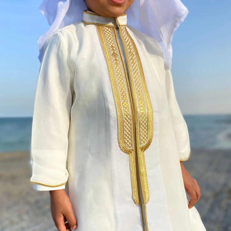 Sugar Dagla Malaki Al Jazeera For Boys (With Name Embroidery)