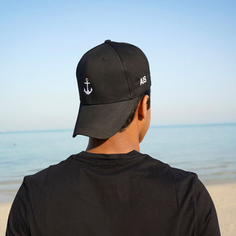 Anchor Design Cap With Initials