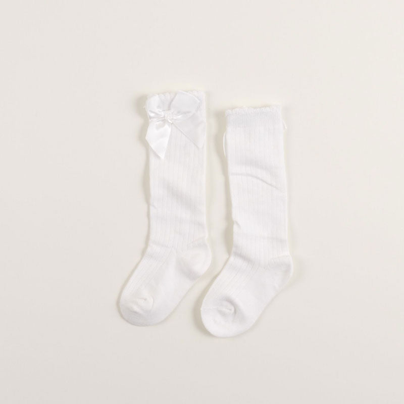 2 Pairs Of White Socks For Girls