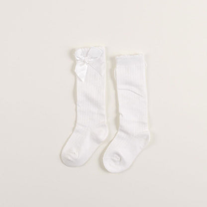 2 Pairs Of White Socks For Girls