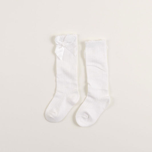 2 Pairs Of White Socks For Girls